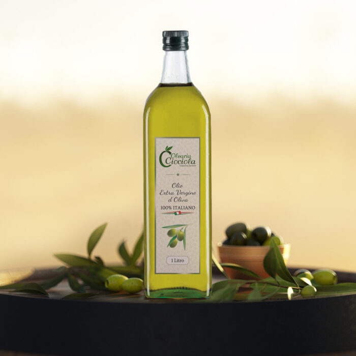 Olio Extra Vergine 100% Italiano - 1 Litro - Olearia Ciociola